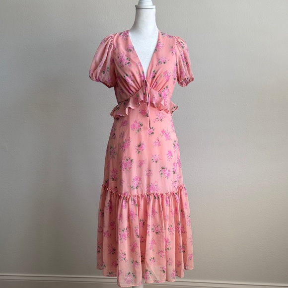 LoveShackFancy Dresses & Skirts - LoveShackFancy for Target Pink Floral Dress